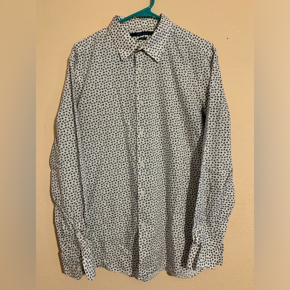 Perry Ellis long sleeve formal shirt sz L